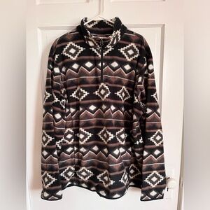 2XL half zip pullover